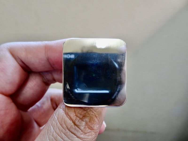 仁尾彫金『ビッグ馬蹄リング磨き』ハンドメイド230 : epr230 : 仁尾  