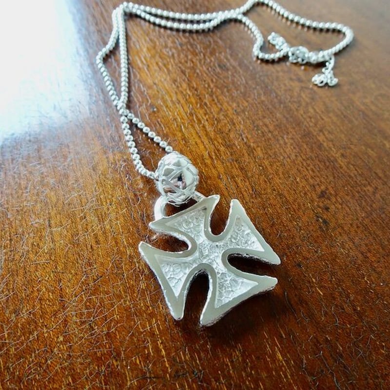 仁尾彫金『ゴールドフラットアイアンクロスヘッド』ハンドメイド58  