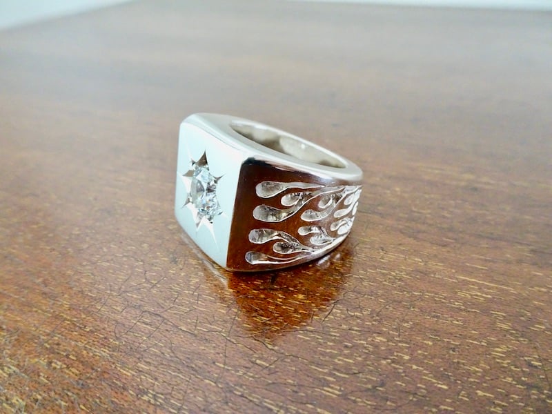 古代バクトリア 石製『人獣戦い』円筒印章シリンダーシール 印材 提げ