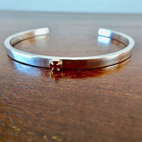 仁尾彫金『専用制作です』ハンドメイド314b 仁尾彫金『アイアンクロス平打バングル』ハンドメイド123