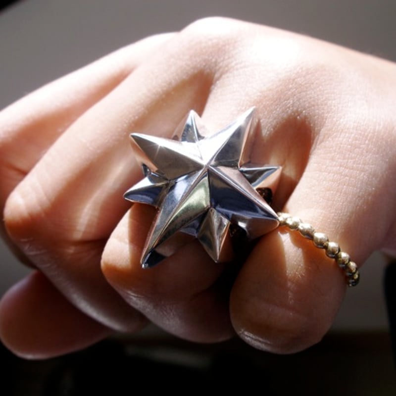 仁尾彫金『ビッグギャラクシーリング』ハンドメイド36 | 仁尾彫金 STORE 