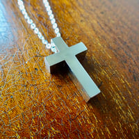 仁尾彫金『ブロッククロス』ハンドメイド599