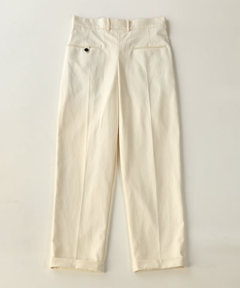 美品　G&F Co. TROUSERS ホワイト 32 トラウザーズ IMG_0451.webp