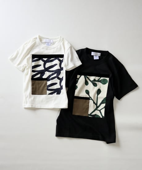 [ “Waltz”patchwork-T ] キッズパッチワークTシャツ/ワルツ