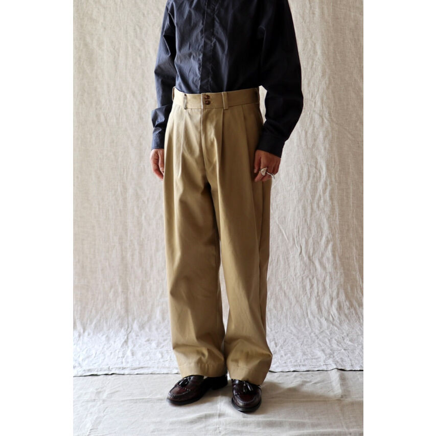 FEAR OF GOD ベージュ トラウザー　チノ CORDINGS コットン チノトラウザーズ TR134(TRJ512) 【MENS