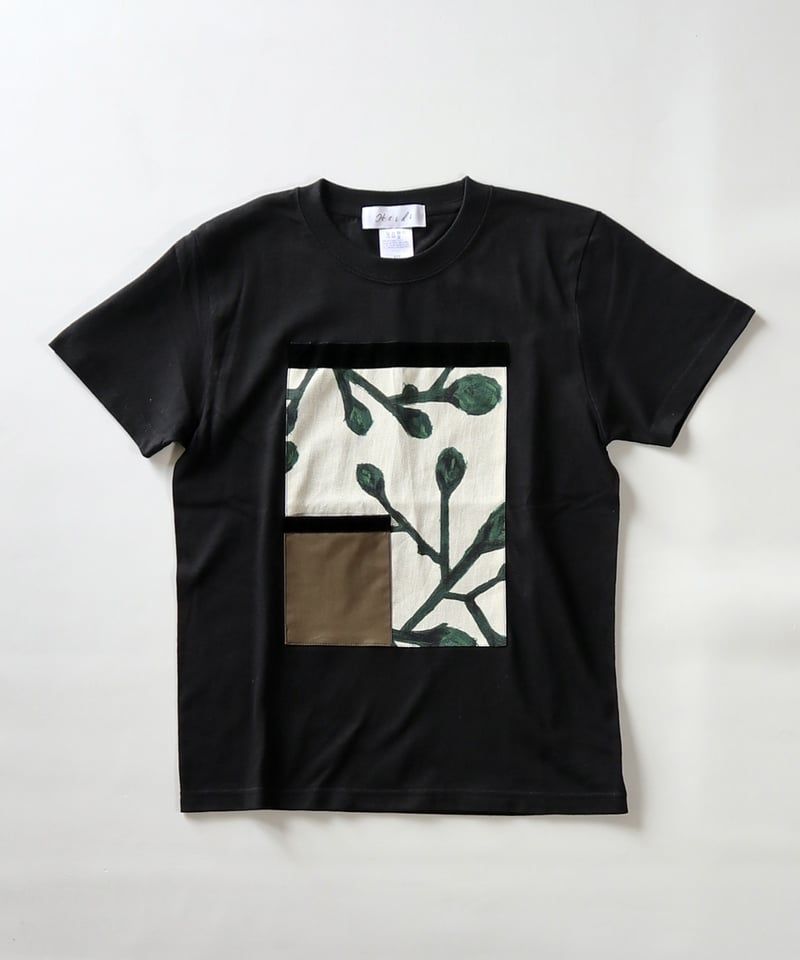 smoothmood パッチワークT Floral Patchwork Tee tsubomi”patchwork-T ]キッズパッチワークTシャツ/つぼみ | ハイヂ