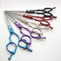 ギザ刃 ストレートシザー【7.0インチ】マットブラック T14 | Svans