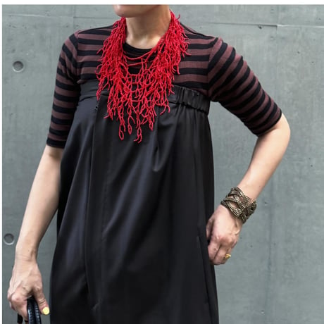collier corail (PASSION RED)