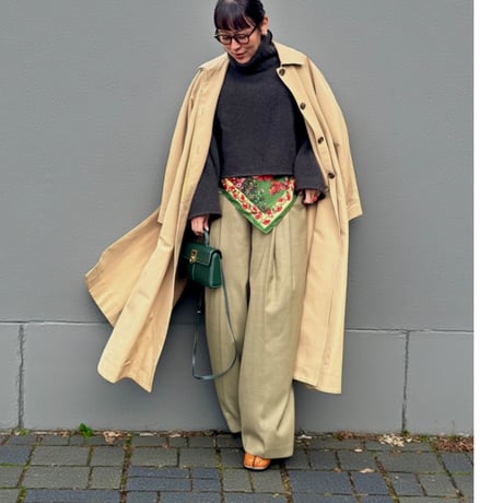 big jungle scarf (GREEN)