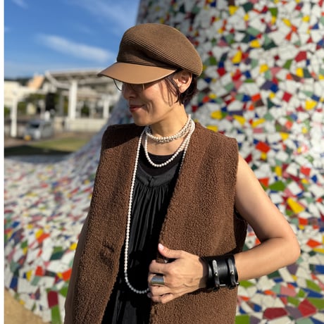 Paris Casquette （Marron)