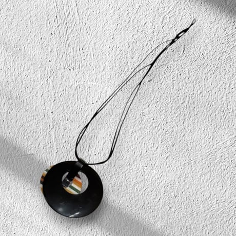 double moon necklace （multicolor）
