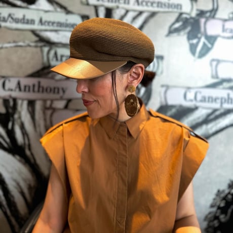 Paris Casquette （Marron)