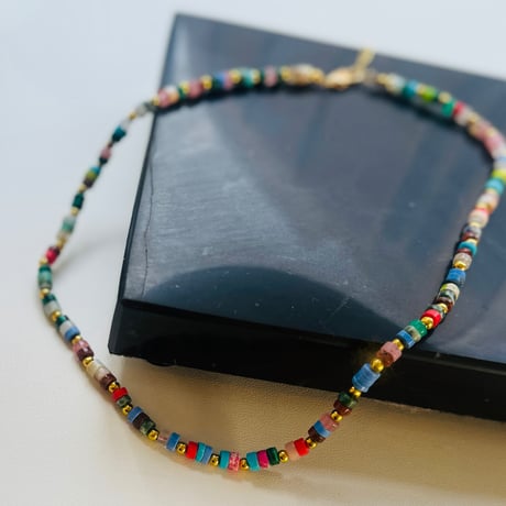 petit collier COLORÉ (MULTI COLOR)