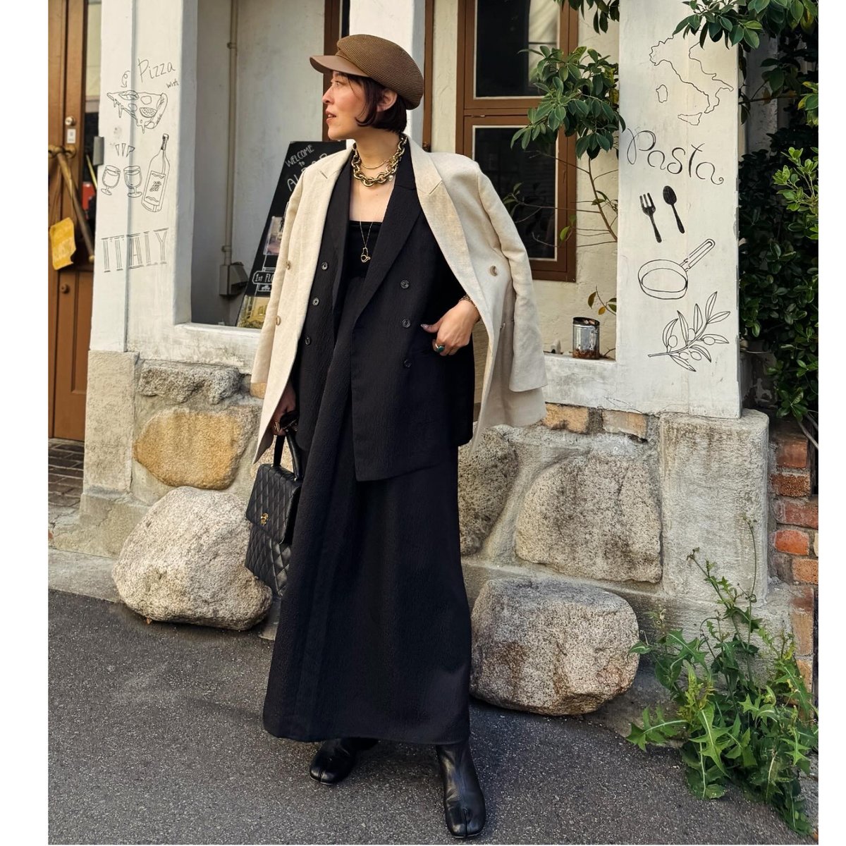 Paris Casquette （Marron) | La robe froufrou