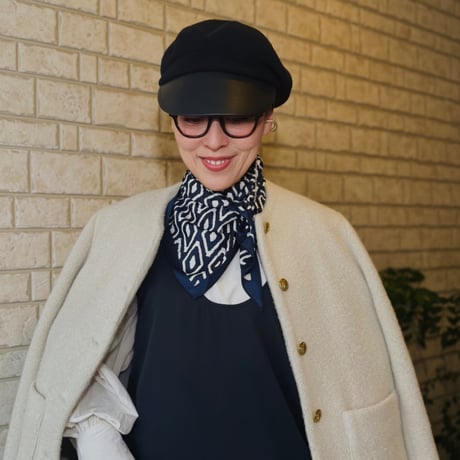 wool casquette（black）