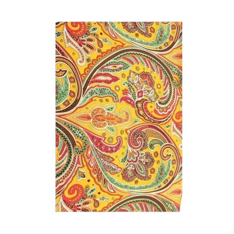 psychedelic paisley scarf （yellow） | La robe fr