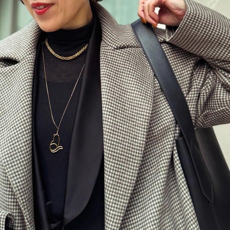New serpent necklace (gold)