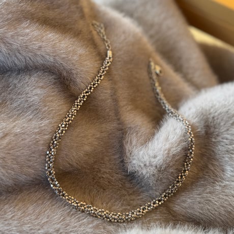 New serpent necklace (silver)