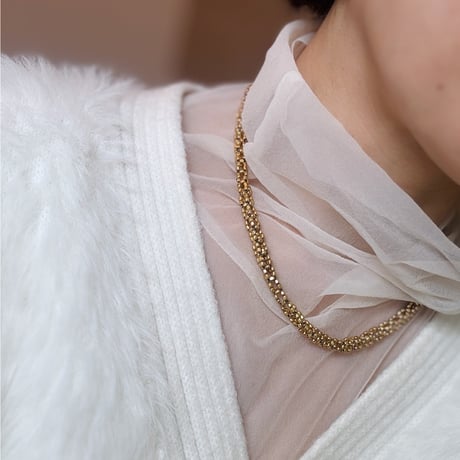 New serpent necklace (gold)