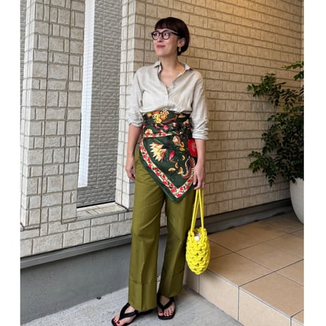 big jungle scarf (GREEN)