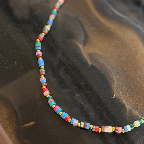 petit collier COLORÉ (MULTI COLOR)