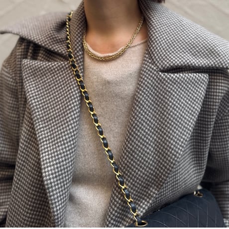 New serpent necklace (gold)