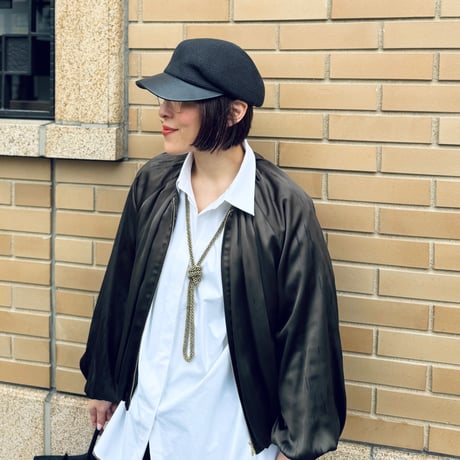 Paris Casquette （Noir)
