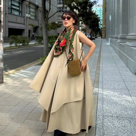 big jungle scarf (GREEN)