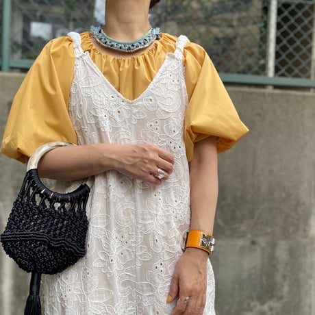 collier africain(blue)