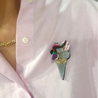 Resin Brooch （ice cream）