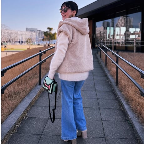 Boa Hoodie Blouson （écru）