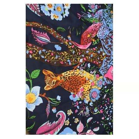 big jungle scarf (BLACK)