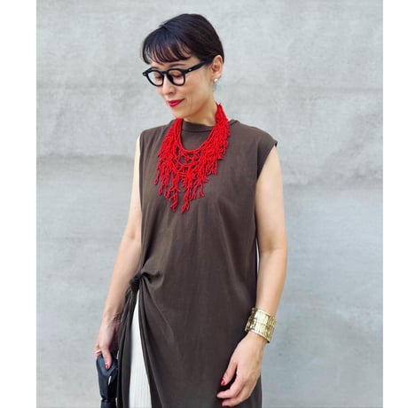 collier corail (PASSION RED)