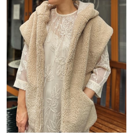 Boa Hoodie Blouson （écru）