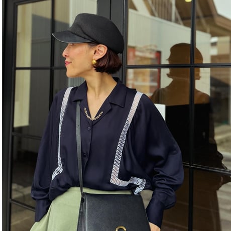 Paris Casquette （Noir)