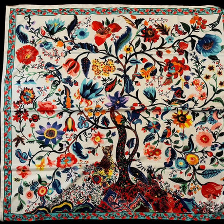 big jungle scarf（white）