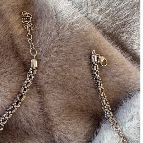 New serpent necklace (silver)