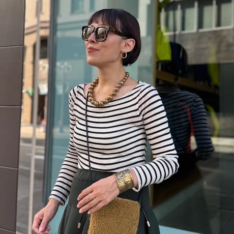 metal ball necklace（GOLD）
