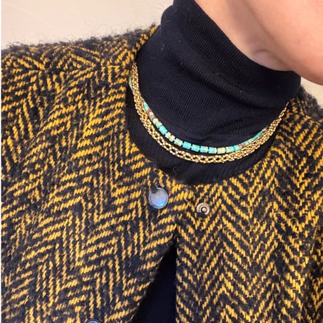 New serpent necklace (gold)