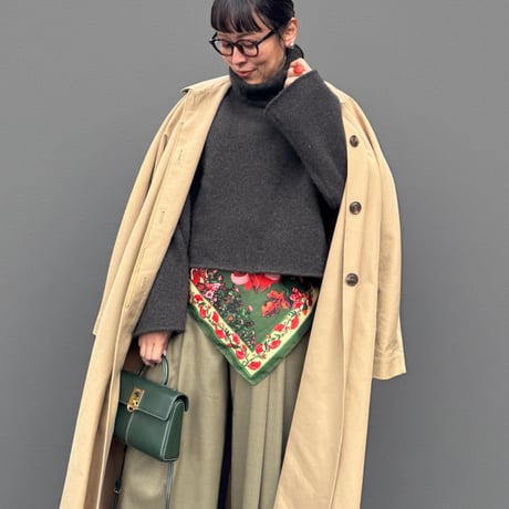 big jungle scarf (GREEN)