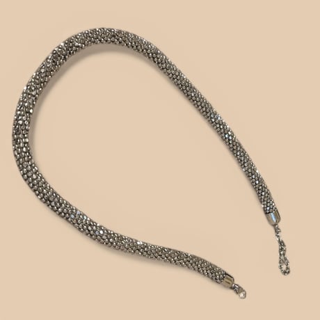 Round Metal Necklace （silver）