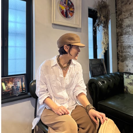 Paris Casquette （Marron)