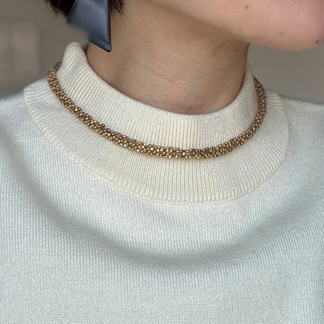 New serpent necklace (gold)