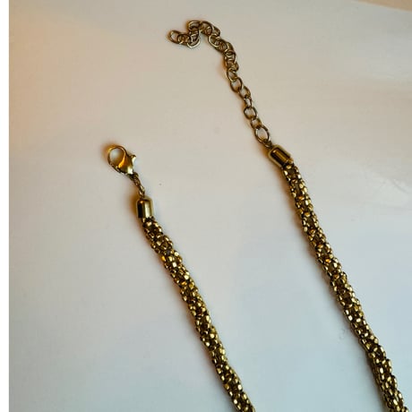 New serpent necklace (gold)