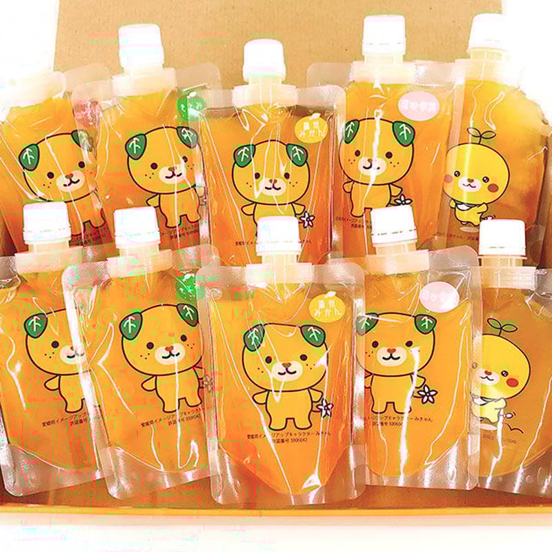 飲むみかんゼリー 飲みくらべ10本セット | みきゃんパーク