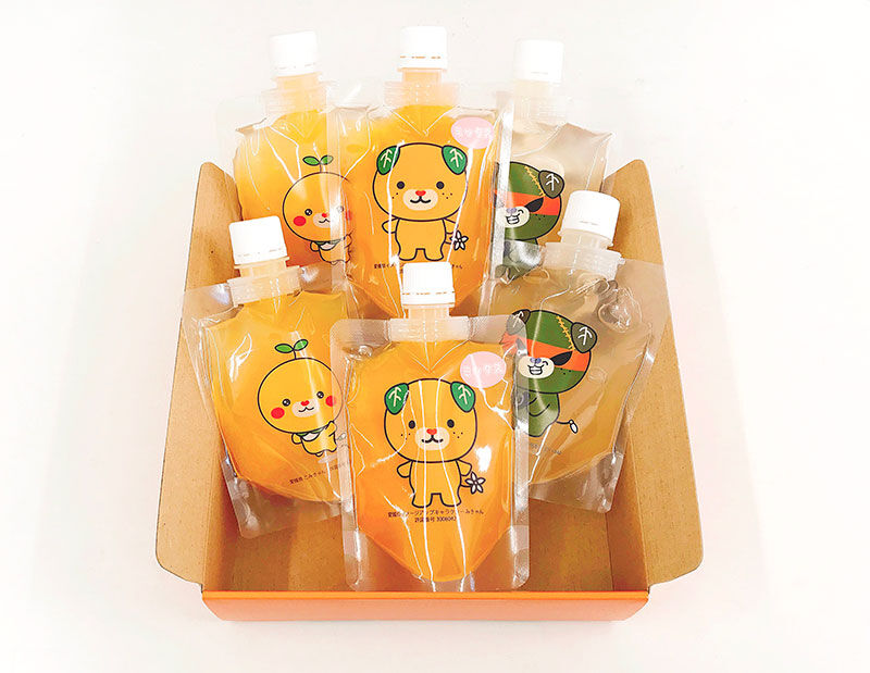 飲むみかんゼリー みきゃん6本セット | みきゃんパーク