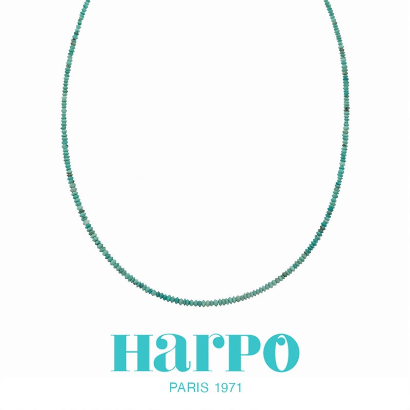 HARPO アルポ【ターコイズ ビーズ ネックレス】 | SPARKLE