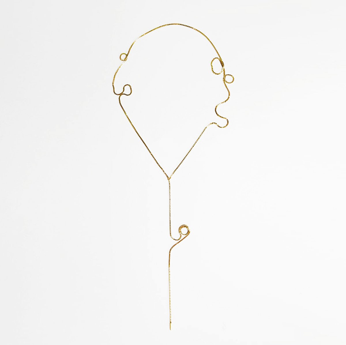 SASKIA DIEZ サスキア ディツ】 細め ゴールド ファイン