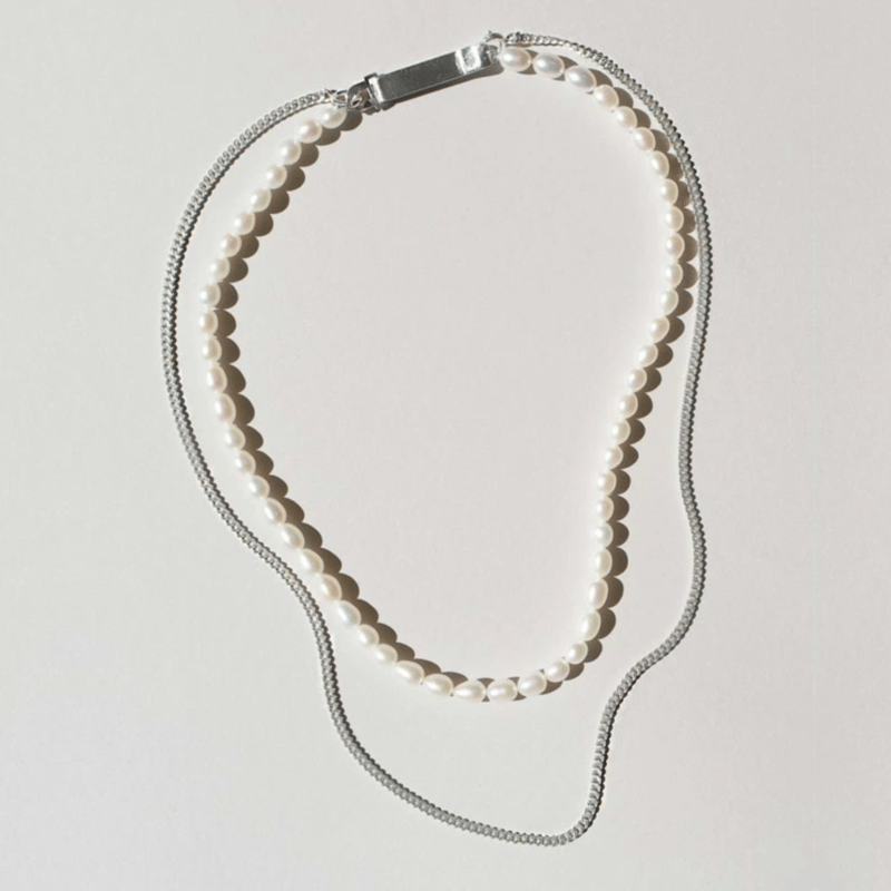 SASKIA DIEZ サスキア ディツ】 アイデンティティーパールネックレス 