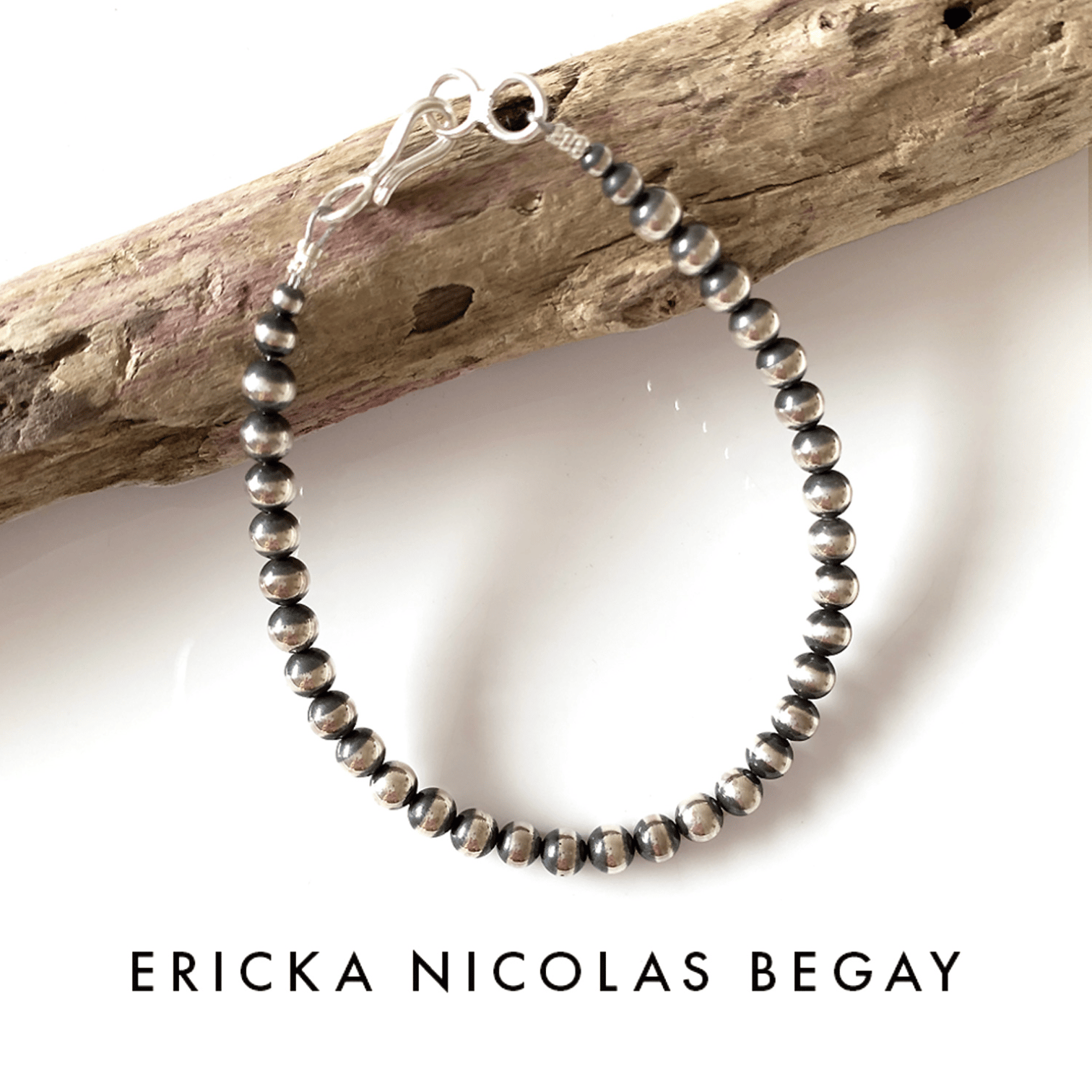ERICKA NICOLAS BEGAY 6mm/18cm オキシダイズド 燻加工 ナバホパー